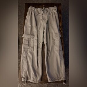 Abercrombie & Fitch Women’s Baggy Tan Cargo Pants